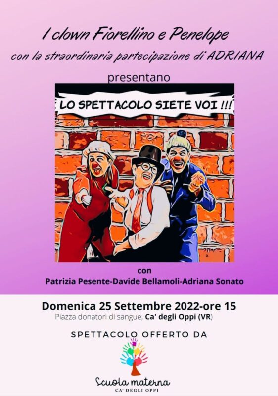 Spettacolo clown sagra S. Girolamo 2022